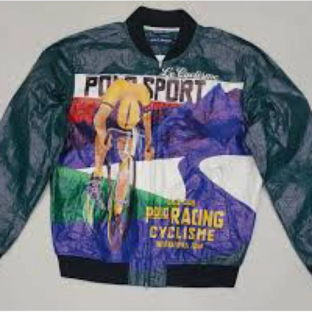 Polo Sport Cyclisme Bomber Graphic Jacket - Picture 1 of 2